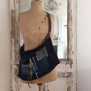 Philomena at the Sea repurposed vintage bag